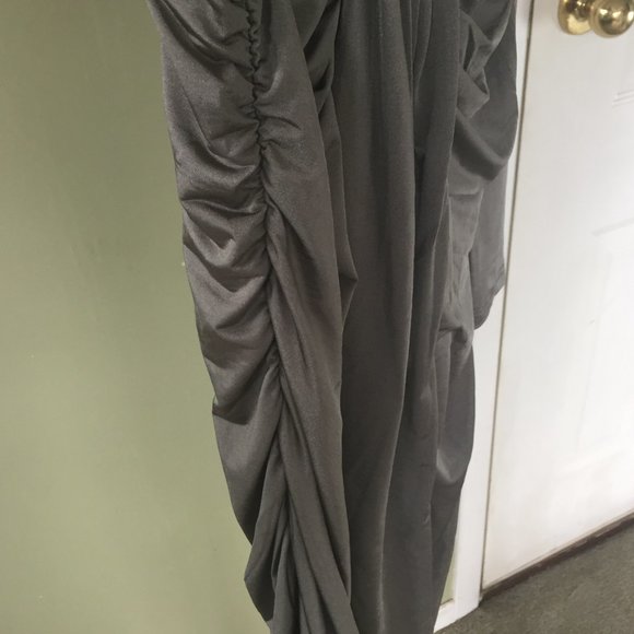 Long dressy top with sheering front and sides - Picture 4 of 5